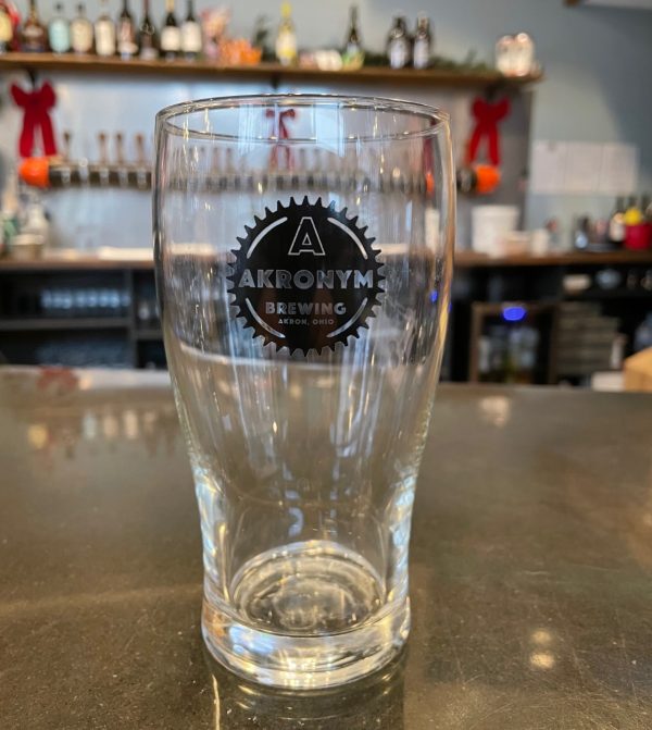 Wide Mouth Pint Glass